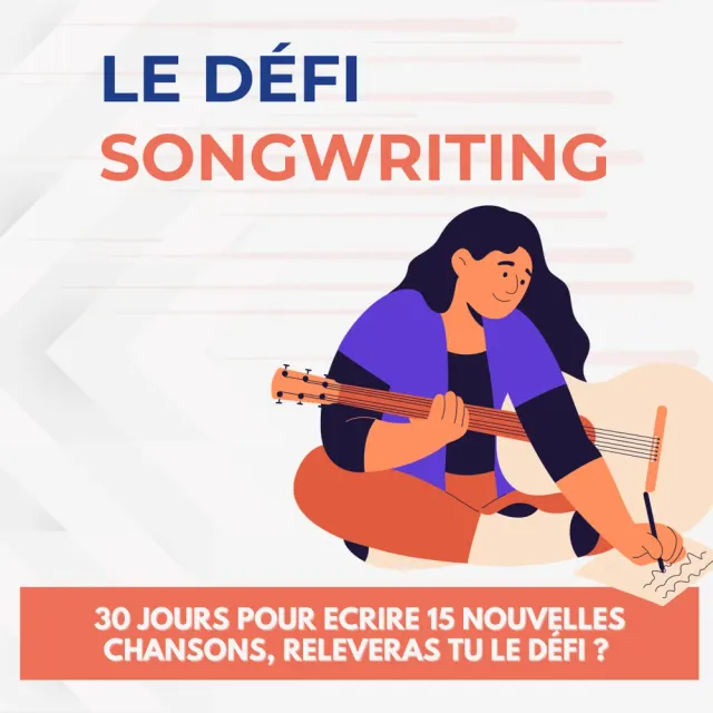 Visuel de la formation Le Défi Songwriting